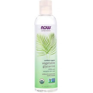 Now Foods, ソリューションズ、オーガニック野菜グリセリン、8 fl oz (237 ml)