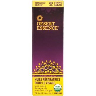 Desert Essence, リストラティブ（回復）フェイスオイル、.96液量オンス (28.3 ml)