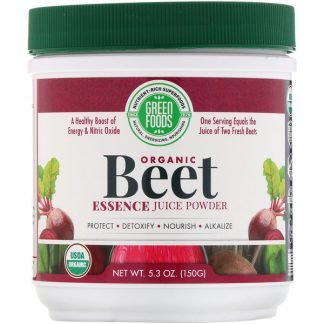 Green Foods , オーガニック・ビートエッセンスジュースパウダー、5.3 oz (150 g)