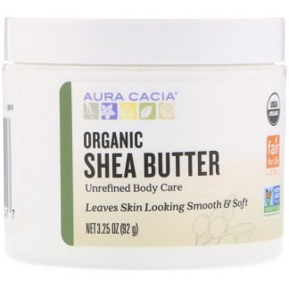 Aura Cacia, Organic Shea Butter, 3.25 oz (92 g)