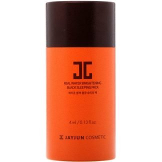 Jayjun Cosmetic, リアルウォーターブライトニングブラックスリーピングマスク、10袋、.13 fl oz (4 ml)