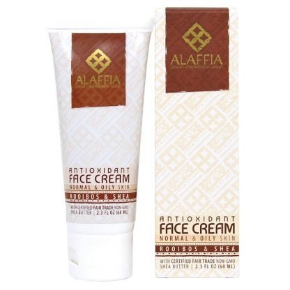 Alaffia, 抗酸化 フェイスクリーム、 ルイボス & シア、 2.3 fl oz (68 ml)