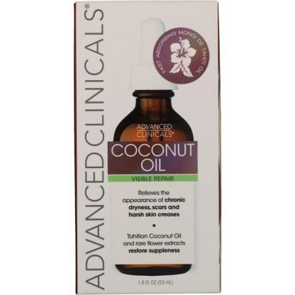 Advanced Clinicals, Coconut Oil, 1.8 fl oz (53 ml)