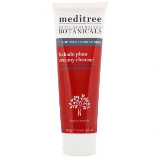 Meditree, Pure Australian Botanicals、カカドゥプラムクリーミークレンザー、より若く見える肌に、3.5 oz (100 g)