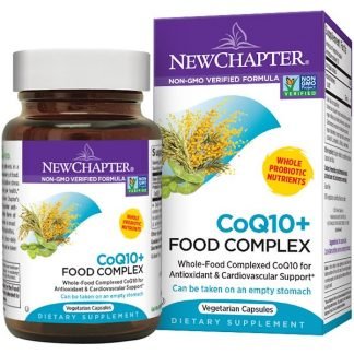 New Chapter, CoQ10+ Food Complex, 60 Veggie Caps