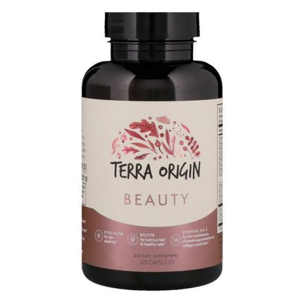 Terra Origin, Beauty, Hair Skin & Nails, 60 Capsules