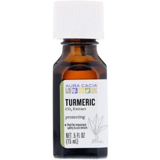 Aura Cacia, Turmeric, CO2 Extract, .5 fl oz (15 ml)