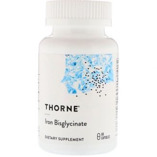 Thorne Research, ビスグリシン酸鉄, 60カプセル