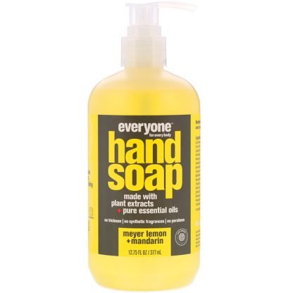 Everyone, ハンドソープ、マイヤーレモン、マンダリン、12.75 fl oz (377 ml)