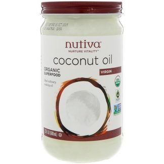 Nutiva, オーガニックココナッツオイル, バージン, 23液量オンス（680 ml）