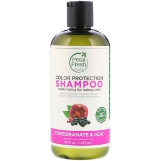 Petal Fresh, ピュア、カラープロテクションシャンプー、 ザクロとアサイー、16 fl oz (475 ml)