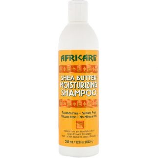Cococare, アフリケア、シアバターモイスチャライジングシャンプー、12 fl oz (354 ml)