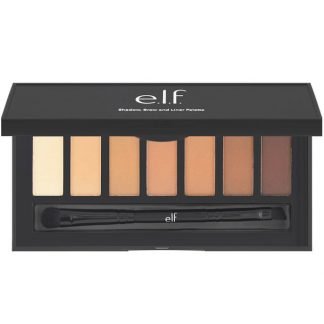 E.L.F., エンドレスアイズ、シャドー、ブロウ & ライナーパレット、0.24オンス (7 g)