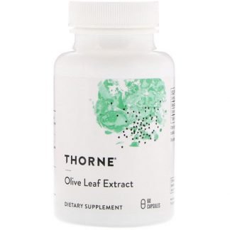 Thorne Research, オリーブの葉エキス、 60植物性カプセル