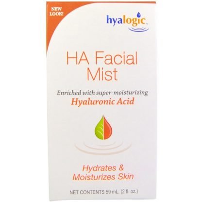 Hyalogic LLC, ヒアルロン酸配合HAフェイシャルミスト, 2オンス（59 ml）