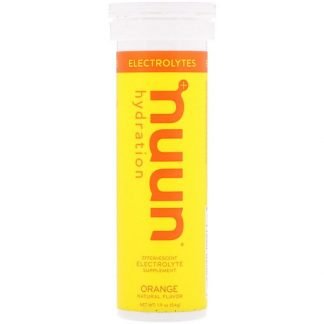 Nuun, アクティブ錠剤、オレンジ、10錠、1.9 oz (54 g)