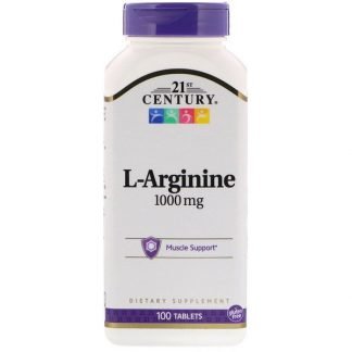 21st Century, L-アルギニン、1000mg、100錠