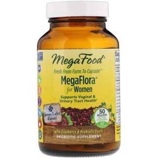 MegaFood, 女性のためのメガフローラ（MegaFlora）, 60カプセル