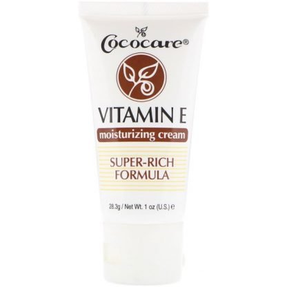 Cococare, ビタミンE保湿クリーム、1 oz (28.3 g)