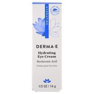 Derma E, ヒアルロン酸配合保湿アイクリーム、14g