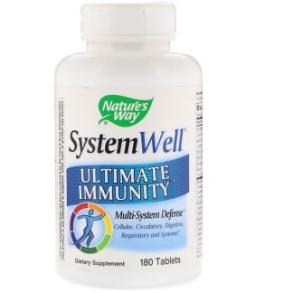 Nature's Way, システムウェル、 究極の免疫機能、 180錠