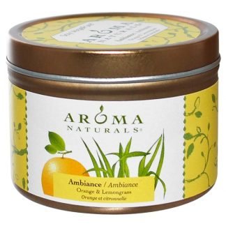 Aroma Naturals, ソイ ベジピュア, アンビアンス, オレンジ & レモングラス, 2.8 oz (79.38 g)