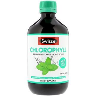Swisse, アルティブースト・クロロフィル、スピアミント、16.9液量オンス (500 ml) (Discontinued Item)