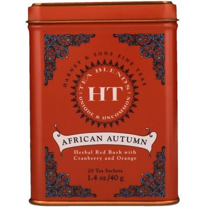 Harney & Sons, アフリカン・オータム、20ティーバッグ、1.4 オンス (40 g)