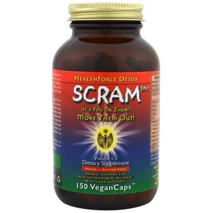 HealthForce Superfoods, スクラム、植物性カプセル150粒