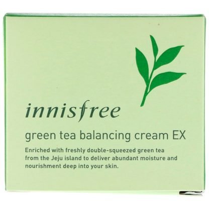 Innisfree, 緑茶バランシングクリームEX、1.69 oz (50 ml)