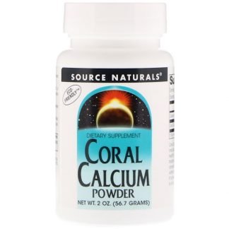 Source Naturals, コーラルカルシウム、パウダー、 2 oz (56.7 g)