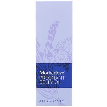 Motherlove, Pregnant Belly オイル, 4 オンス (118 ml)