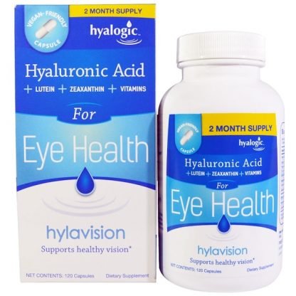 Hyalogic , ハイラビジョン, 口腔ヒアルロン酸, 120 カプセル