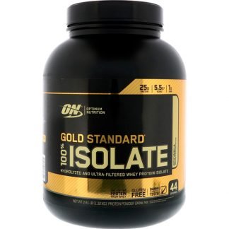 Optimum Nutrition, Gold Standard（ゴールドスタンダード）100％アイソレート、リッチバニラ、1.32kg（2.91ポンド）