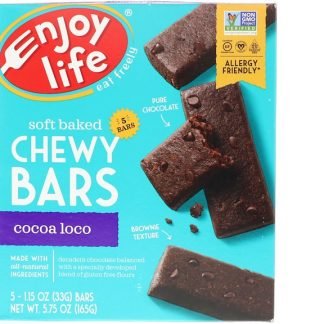 Enjoy Life Foods, ベークドチューイバー、ココアロコ、5本、各1.15 oz (33g)