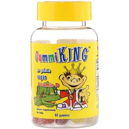 GummiKing, 子ども用ビタミンD、グミ60粒