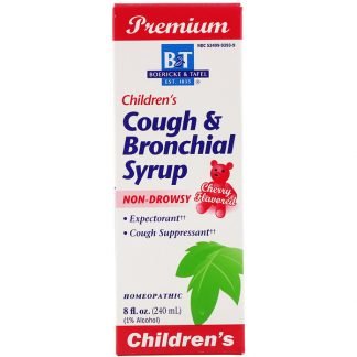 Boericke & Tafel, プレミアム子供用咳&痰シロップ、チェリー風味、240mg（8液量オンス）