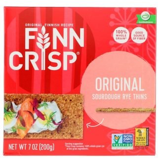 Finn Crisp, サワードウライ薄切、オリジナル、7 oz (200 g)