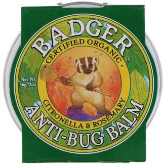 Badger Company, アンチバグバーム、シトロネラ＆ローズマリー、56g（2oz）