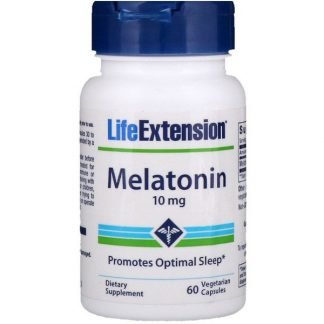 Life Extension, メラトニン、10mg、ベジタリアンカプセル60個