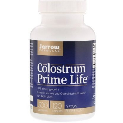 Jarrow Formulas, 初乳プライムライフ（Colostrum Prime Life）, 500 mg, 120カプセル