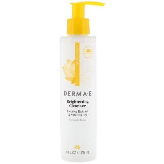 Derma E, イーブントーンブライトニングクレンザー、6液体オンス（175 ml）