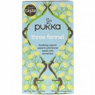 Pukka Herbs, スリーフェンネル、ハーブティー20袋、1.27 oz (36 g)