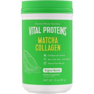 Vital Proteins, 抹茶コラーゲン、オリジナル抹茶、341g（12oz）