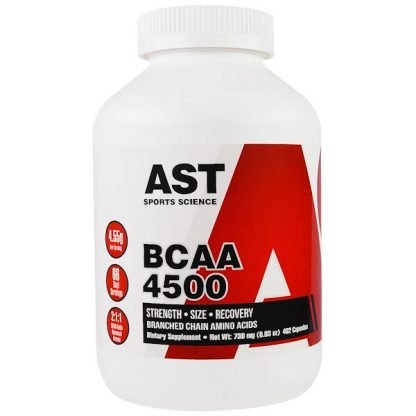 AST Sports Science, BCAA, 4500, 462 カプセル