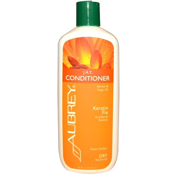 Aubrey Organics, J.A.Y. Conditioner, Dry Hair, Citrus Clove, 11 fl oz (325 ml)