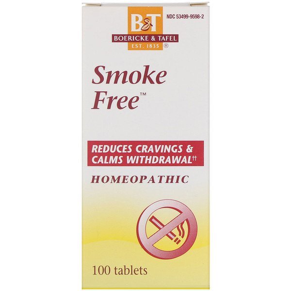 Boericke & Tafel, Smoke Free, 100 Tablets