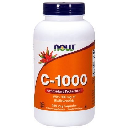 Now Foods, C-1000、バイオフラボノイド100 mg入り、植物性カプセル 250粒