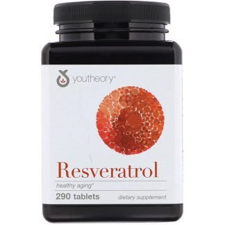 Youtheory, Resveratrol Anti-Aging, 290 Count
