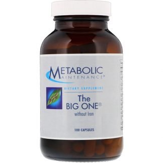 Metabolic Maintenance, The Big One鉄分なし、カプセル100錠